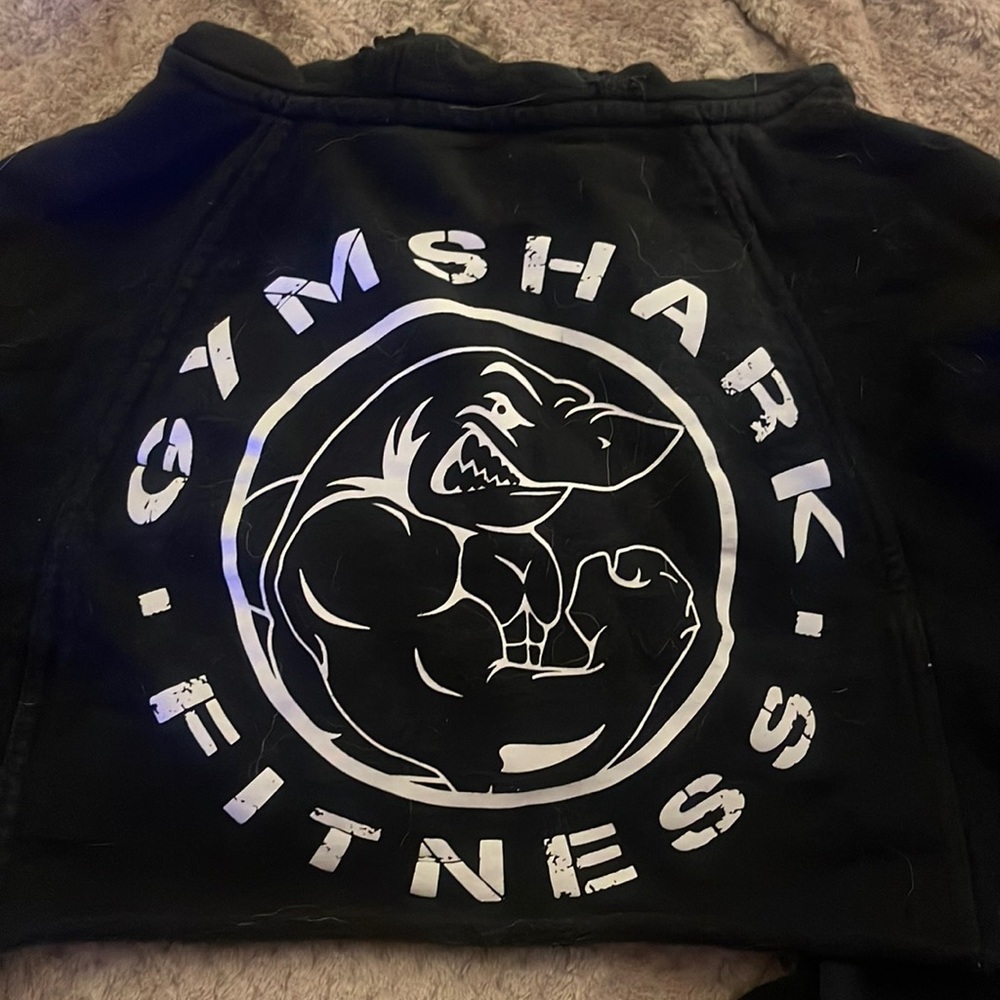 Gymshark cropped legacy hoodie size small